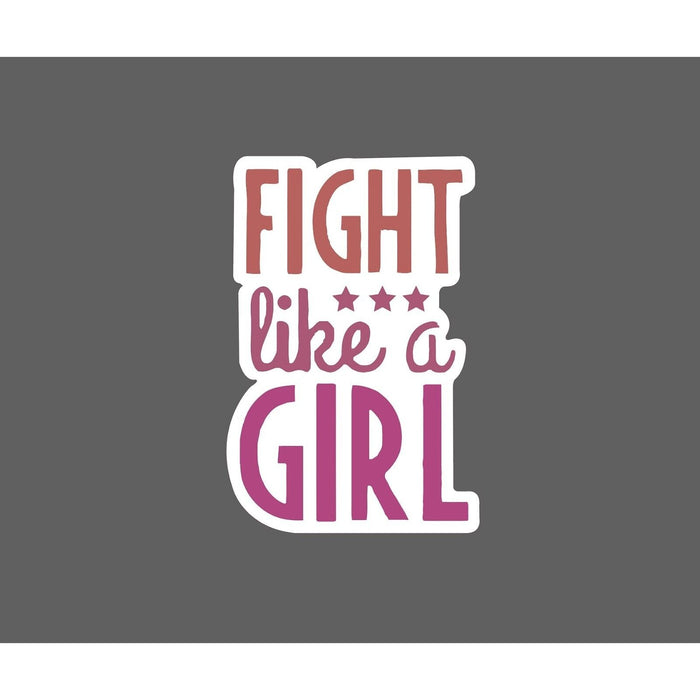 Fight Like a Girl Sticker