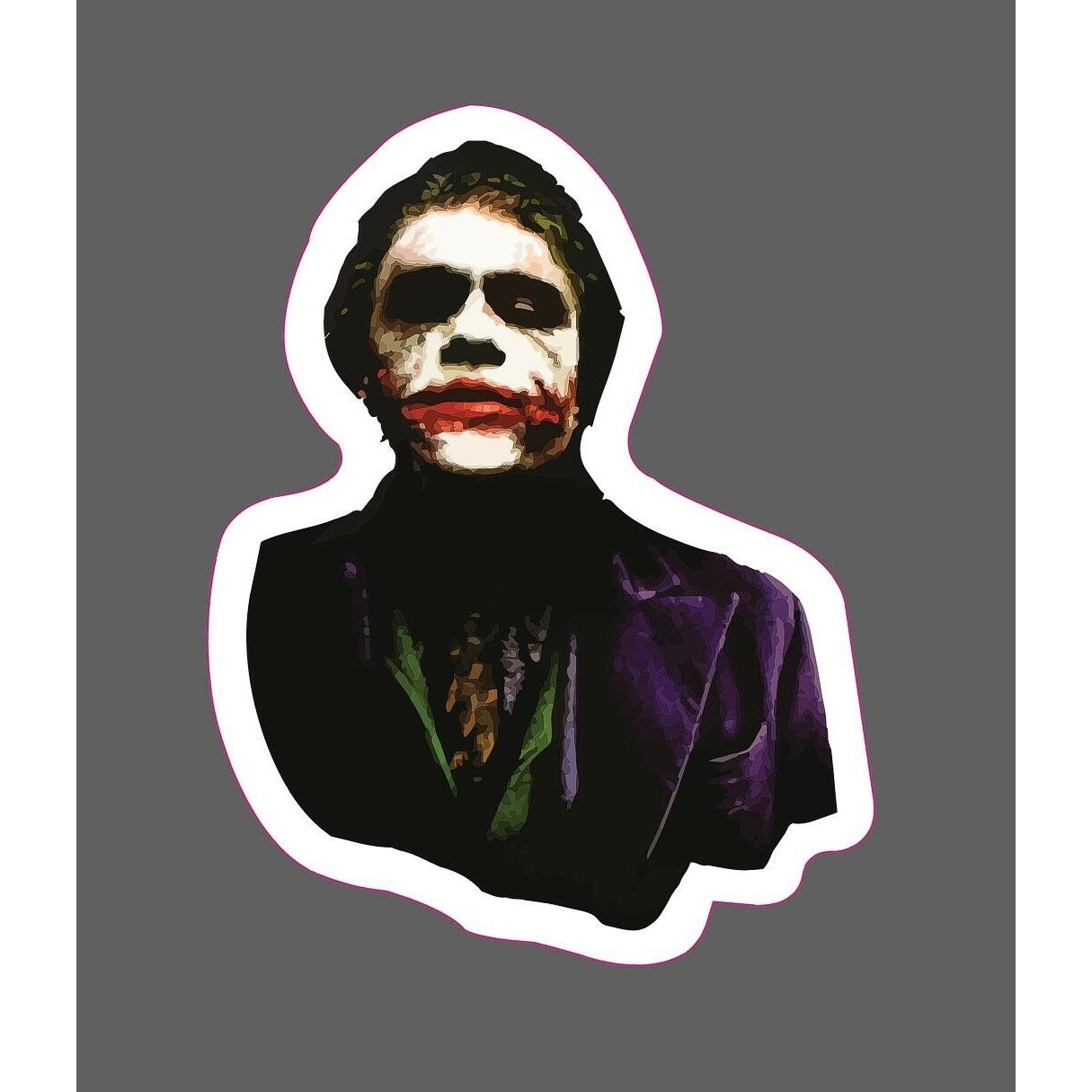 Joker Sticker Smile Portrait – StickerDynasty