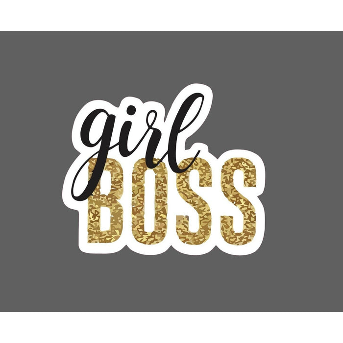 Girl Boss Sticker CEO Business