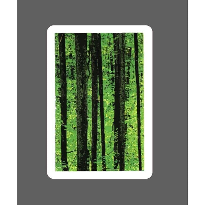 Trees Sticker Forest Scene