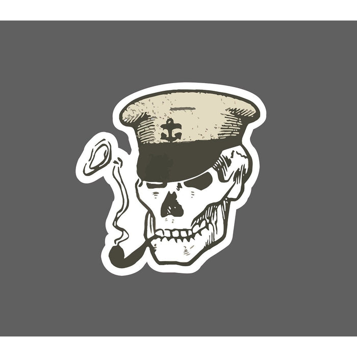 Smoking Sailor Sticker Captain