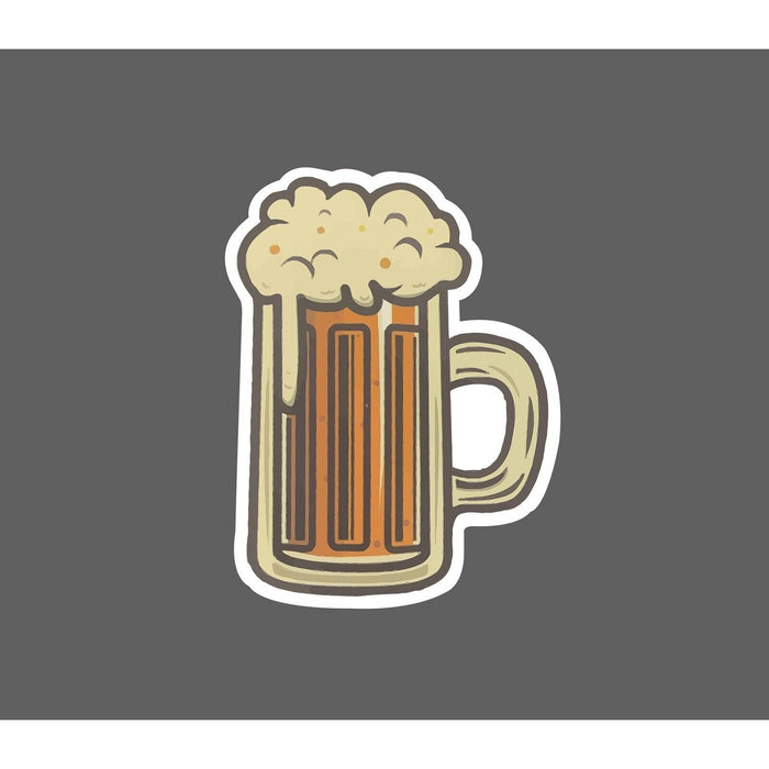 Beer Pint Sticker Cartoon