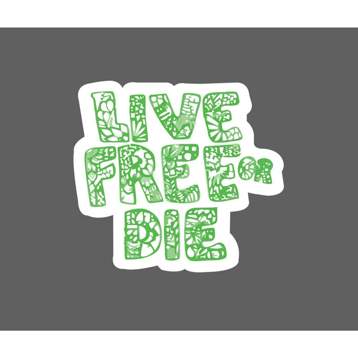 Live Free or Die Sticker