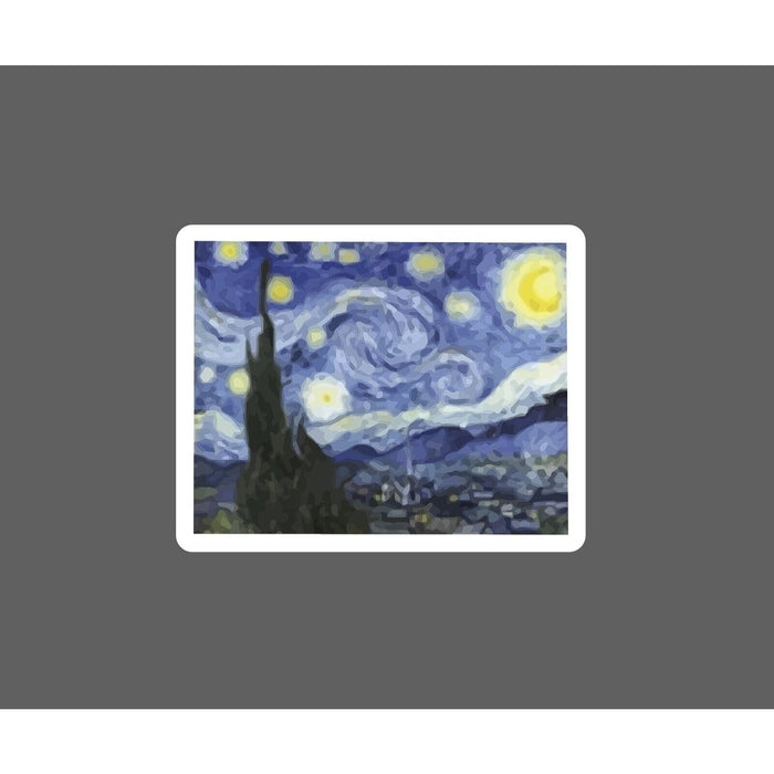 Starry Night Sticker Art