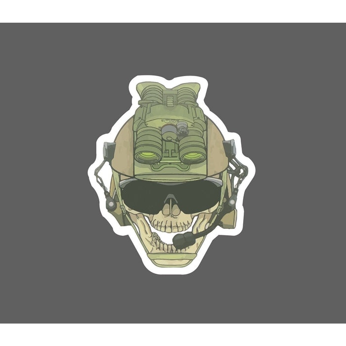 Soldier Skull Sticker Tactical