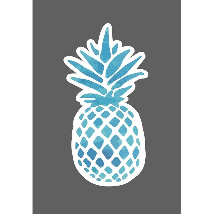 Pineapple Sticker Blue