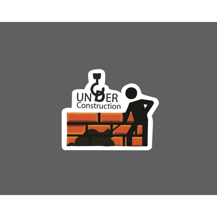 Under Construction Sticker