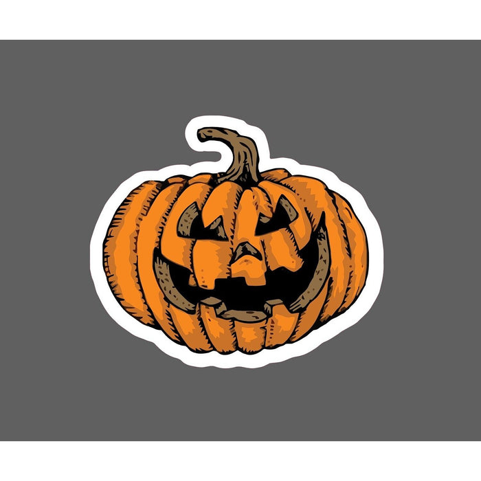 Jack-O-Lantern Sticker Spooky