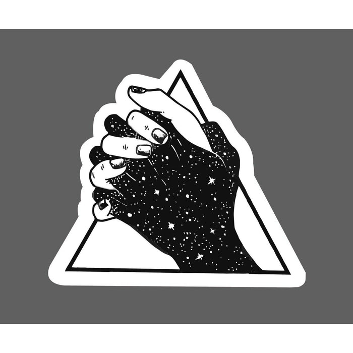 Clasped Hands Sticker Unity