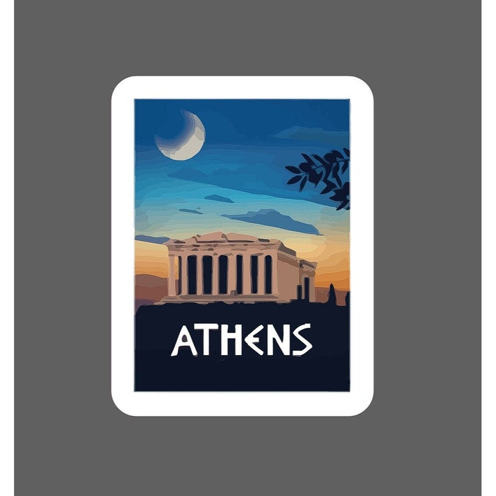 Athens Sticker Greece Historic