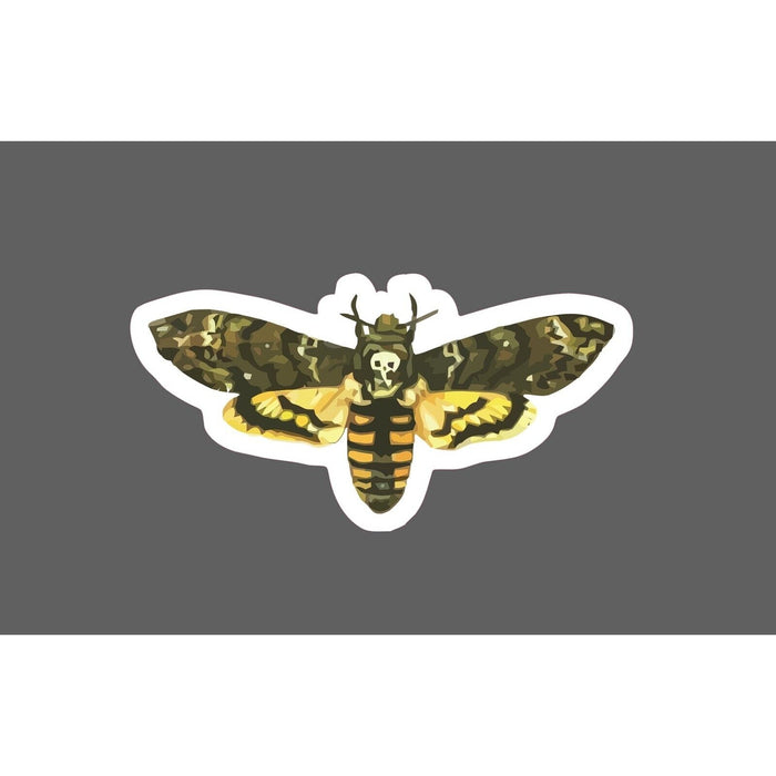 Death Head Moth Sticker Skull