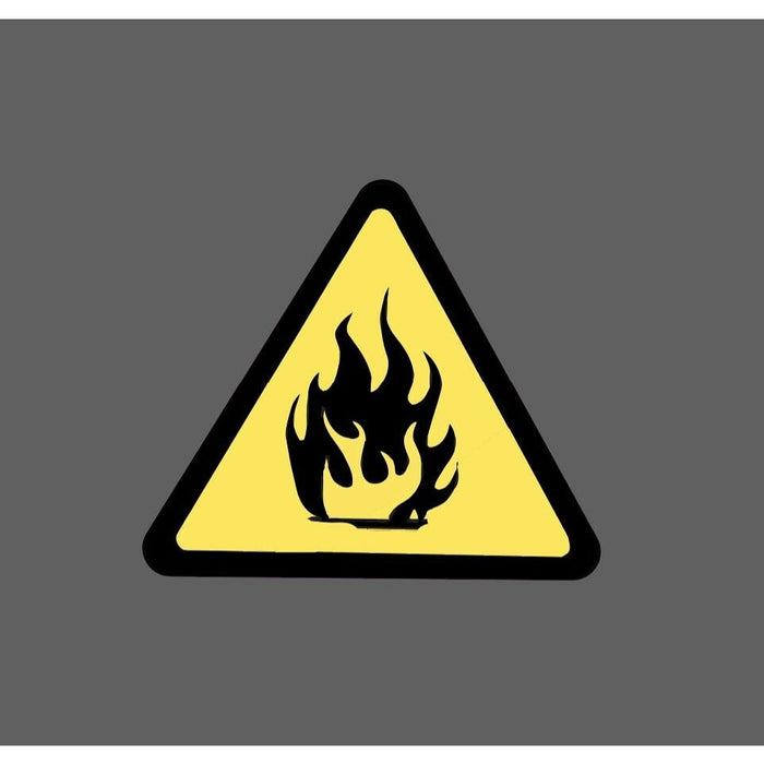 Fire Warning Sticker Flammable