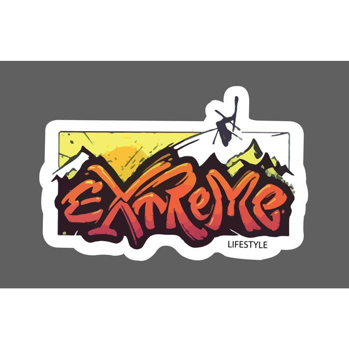 Extreme Lifestyle Sticker Ski