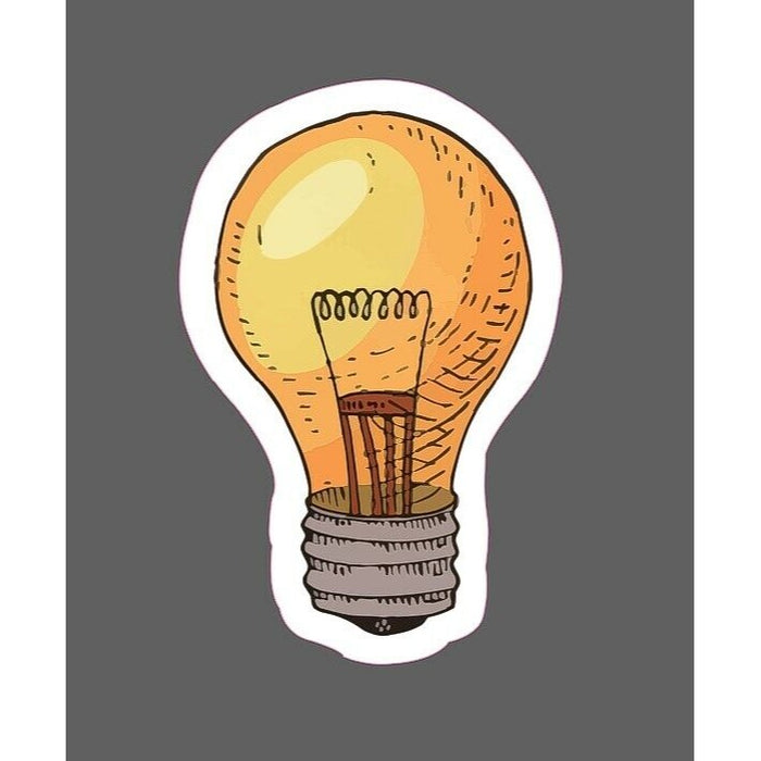 Light Bulb Sticker Idea Lumens