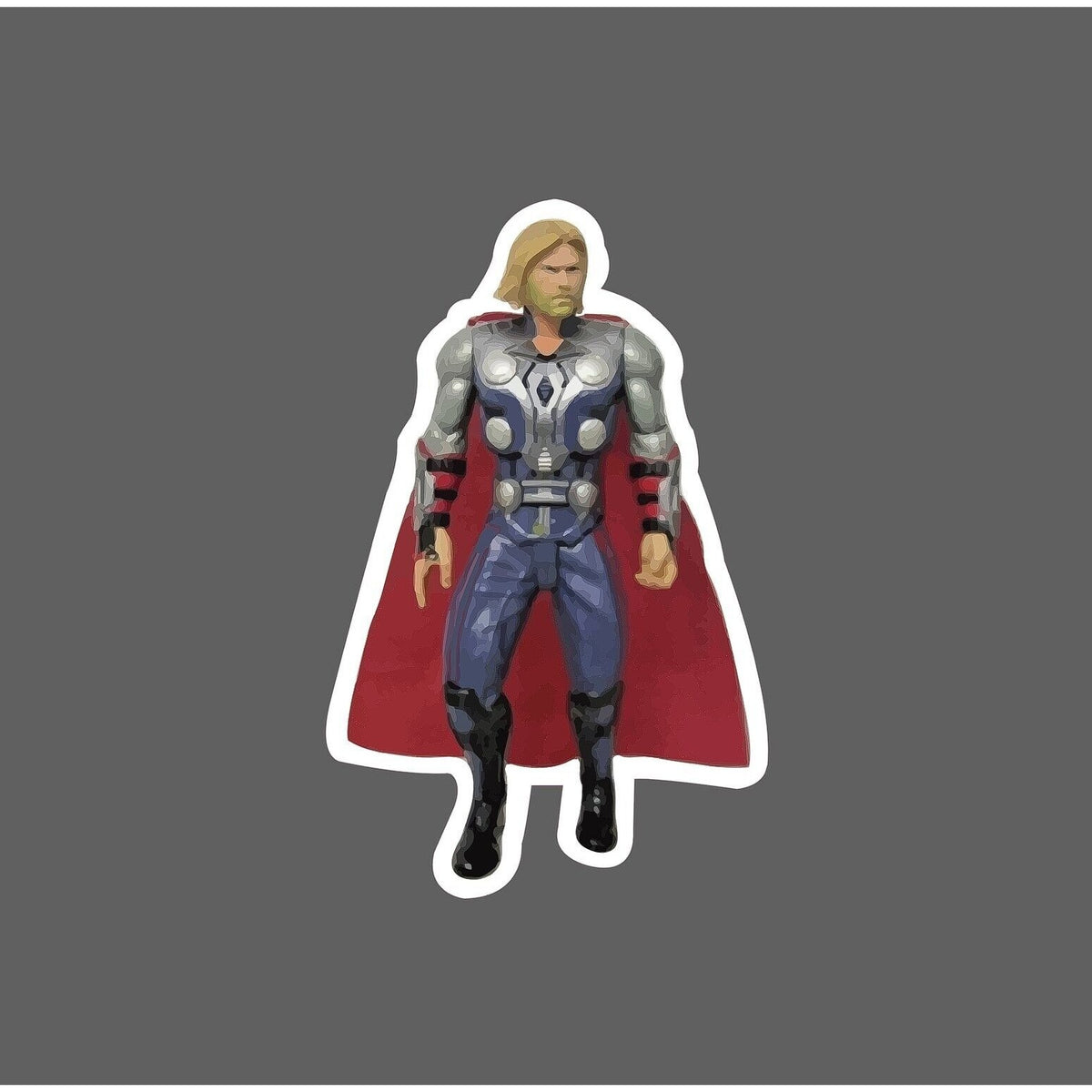 Thor Sticker Superhero Cape — StickerDynasty