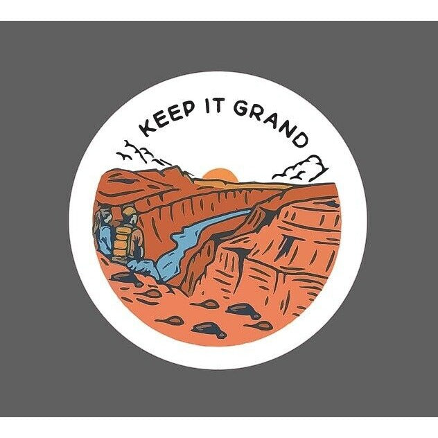 Keep It Grand Sticker Grand Canyon