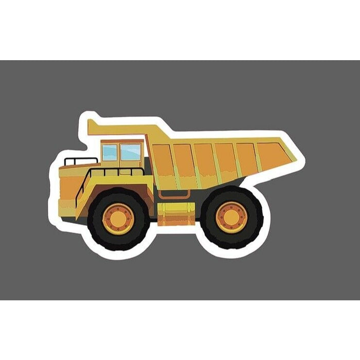 Dump Truck Sticker Construction 2