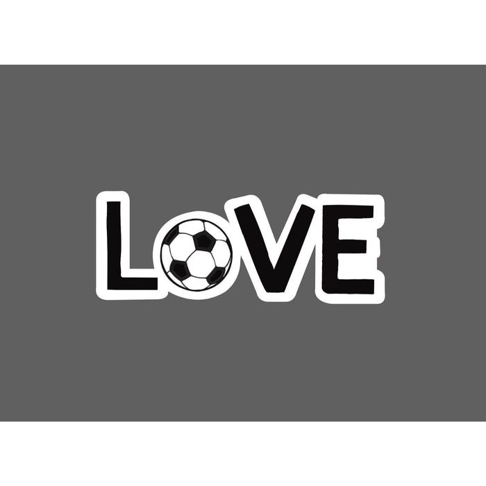 Love Soccer Sticker Futbol