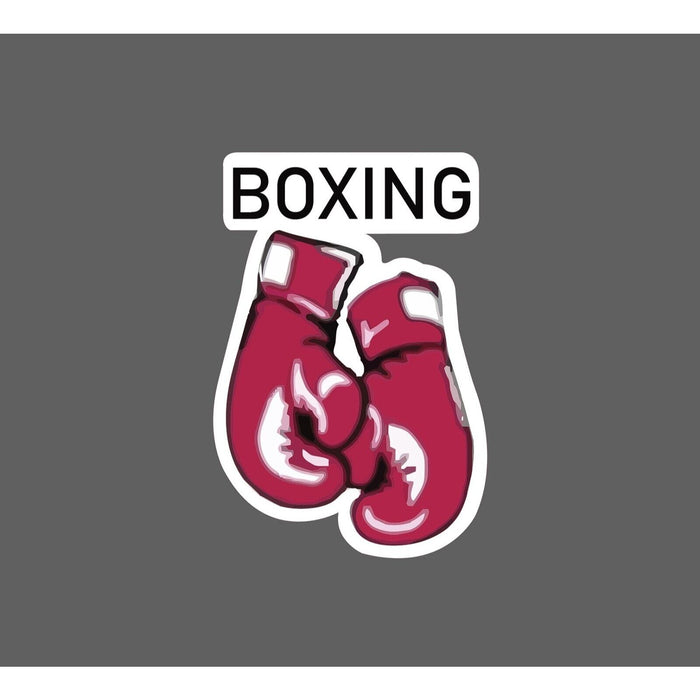 Boxing Sticker Gloves Sports